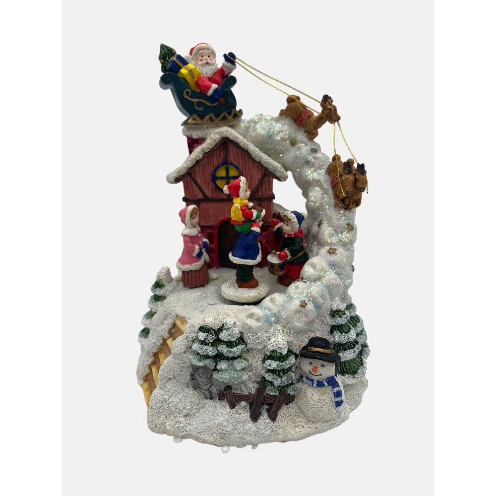 San Francisco Music Box Company Santa Claus is Coming to Town Christmas Village - Picture 3 of 9
